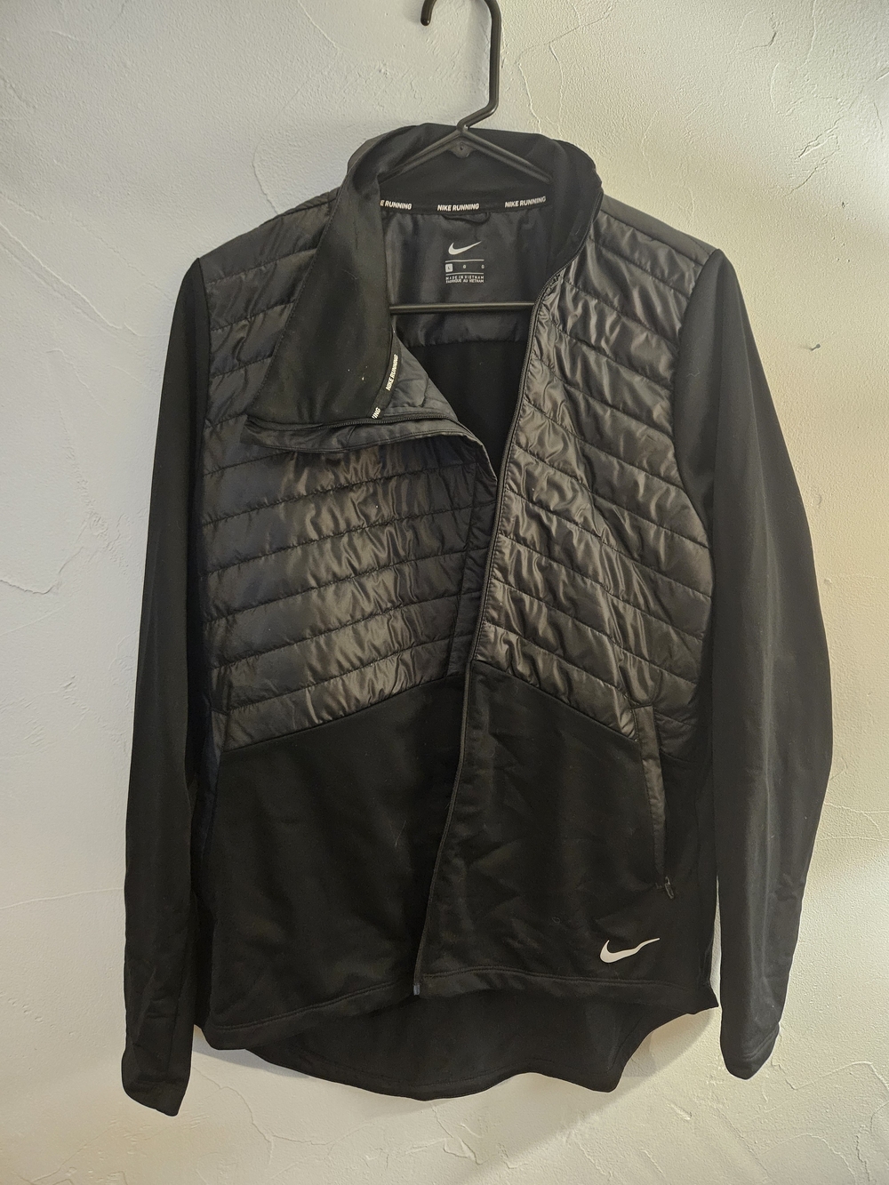 Womens Nike Quilted Running Jacket